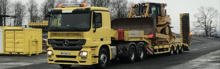 Transport de véhicule et d'engin chez Lascaux Entreprise